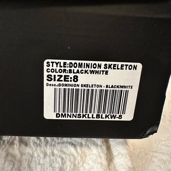 BRAND NEW STRANGE CVLT DOMINION SKELETON BOOTS - Picture 5 of 6